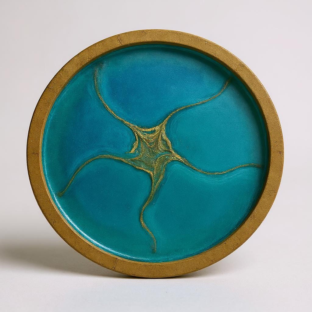Sous-verres Artistiques  ( lots de 4 )